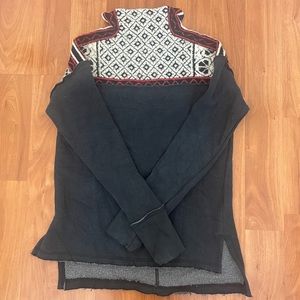 Free People Printed Knit Pullover